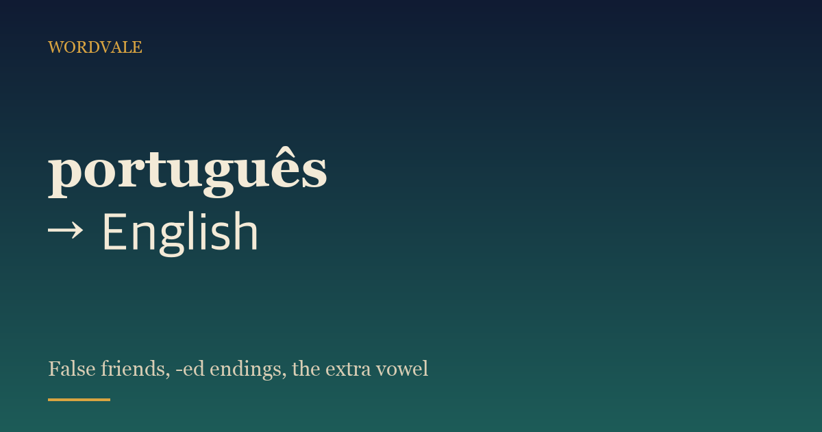 The English mistakes Brazilian Portuguese speakers make, and why