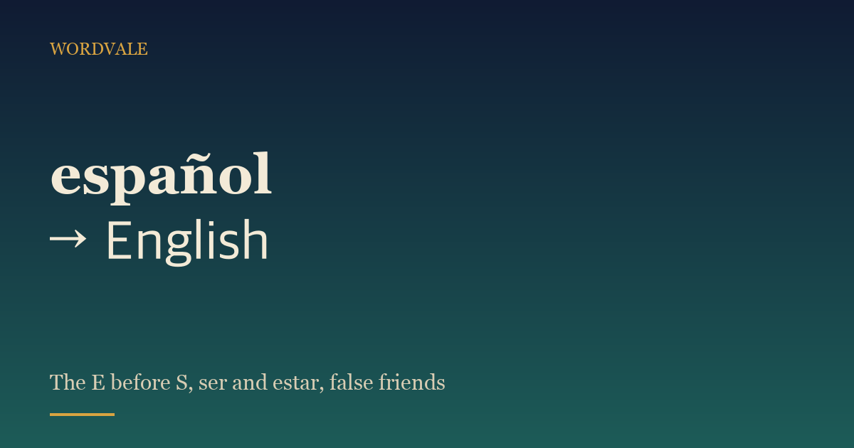 The English mistakes Spanish speakers make, and why